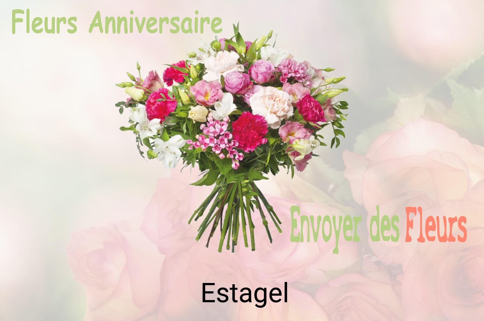 Bouquet de fleurs d’anniversaire livré à Estagel